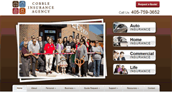 Desktop Screenshot of cobbleinsurance.com